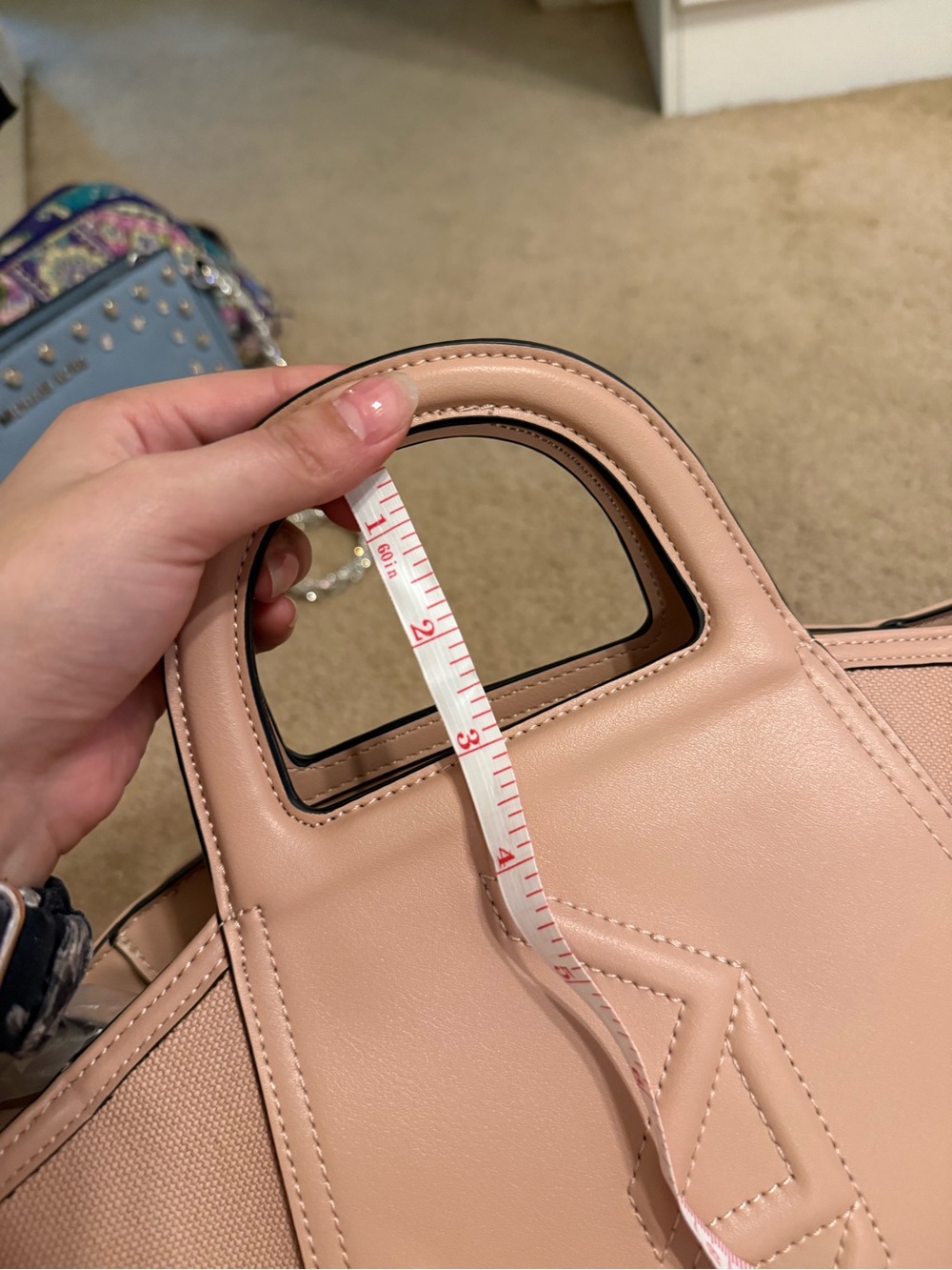 Alviero Martini pink leather handbag - Picture 13 of 13